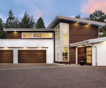 Modern garage Door
