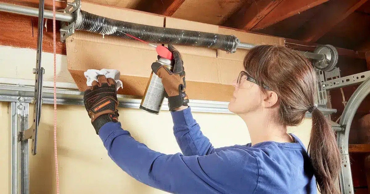 How to Lubricate Your Garage Door